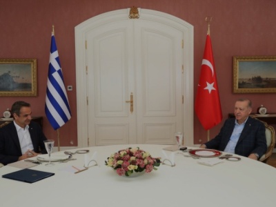 Erdoğan, Mitsotakis emphasize importance of Turkey-Greek union.