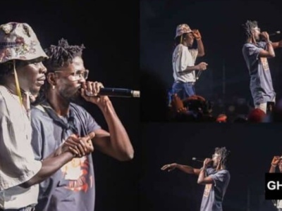 See what Tinny did at “long-time en3my” Stonebwoy’s concert.